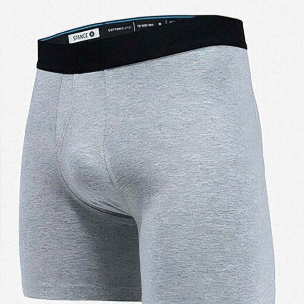 Stance Mens XL Grey Heather Butter Blend Boxer Brief Wholester Underwear OS18-41